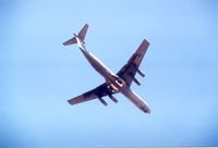 UNKNOWN @ FFO - C-141B flying over the National Musuem of the U.S. Air Force to land at Wright-Patterson AFB - by Glenn E. Chatfield