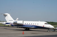 N334FX @ KTEB - CL-600-2B16 - by Mark Pasqualino