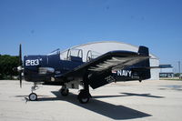 C-FPTR @ KRFD - North American T-28B - by Mark Pasqualino