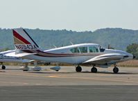 N6943A @ 39N - Nice 1979 Aztec visits Princeton. - by Daniel L. Berek