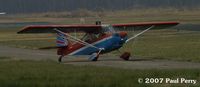 N5048A @ PVG - Getting in line for takeoff, a few minutes before the rain sets in