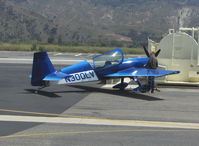 N300LV @ SZP - 1994 Extra-Flugzeubau EA 300/S, Lycoming AEIO-540-L1B5 300 Hp, MTV-14 optional 4 blade CS prop, single seat, +/- 10g, /S-shorter wing by 19.5 in., more powerful ailerons, parachute worn, refueling - by Doug Robertson