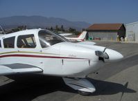 N55173 @ SZP - 1973 Piper PA-28-180 CHALLENGER, Lycoming O&VO-360 180 Hp, cowl, prop, spinner - by Doug Robertson