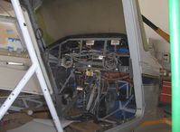 N777ZS @ SZP - 2007 Dierenfield Hollmann SUPER STALLION Turboprop engine, panel wiring (this is a large, powerful, complex airplane) - by Doug Robertson