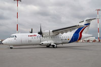 EC-JBX @ ATH - Swiftair ATR42