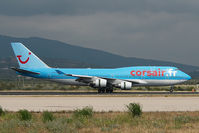 F-GTUI @ ATH - Corsair Boeing 747-400