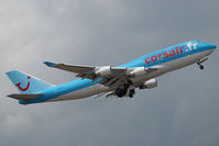 F-GTUI @ ATH - Corsair Boeing 747-400