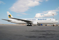 UR-VVO @ ATH - Aerosvit Boeing 767-300