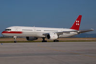 HB-IEE @ ATH - Privatair Boeing 757-200