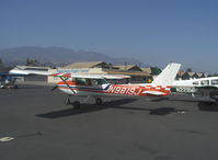 N9819J @ SZP - 1975 Cessna A150M AEROBAT, Continental O-200 100 Hp, rated +6,-3 Gs - by Doug Robertson