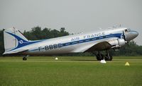 F-AZTE - A real warbird, took part on D-DAY; now with a beautiful colour scheme: on the left Air France colours, on the right KLM colours