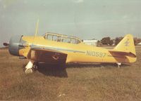 N10597 @ LOBMASTER  - Harold Baker'sSNJ-4 at Lobemaser Field circa 1965