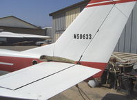 N50633 @ SZP - 1968 Cessna 150J, Lycoming O-320 150 Hp upgrade, fairing off, maintenance - by Doug Robertson