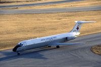 68-8934 @ CID - C-9A taxiing in by the control tower
