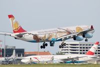 OE-LAL @ VIE - Austrian Airlines A340-300 - by Andy Graf-VAP