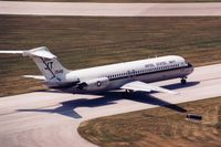 160049 @ CID - C-9B taxiing to runway 9 for departure - by Glenn E. Chatfield
