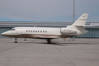 VP-CJA @ VIE - Tyrolean Jet Service Falcon 2000