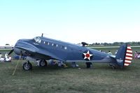 N9729H @ OSH - C-45 44-86946 became SNB-5, then JRB then C-45F - by Glenn E. Chatfield