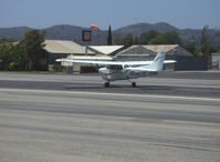 N6527R @ SZP - 1979 Cessna 172RG CUTLASS, Lycoming O&VO-360 180 Hp, landing roll Rwy 22 - by Doug Robertson