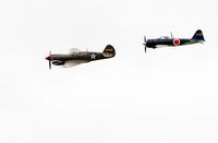 N712Z @ WVI - P40 is in deep troubke - by Mike Madrid