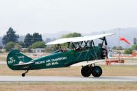 N8877 @ WVI - Taxi to parking at Watsonville