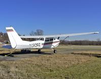 N172RZ @ FWN - Nicely turned-out 1963 Skyhawk gleams in the late autumn sunlight at Sussex Airport. - by Daniel L. Berek