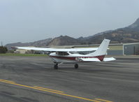 N2684F @ SZP - 1965 Cessna 182J SKYLANE, Continental O-470-S 230 Hp, preflight runup - by Doug Robertson