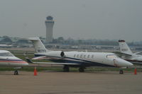 N617FX @ KSTL - Lear 45