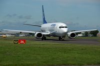 EC-IVR @ BOH - FUTURA BOEING 737-408 - by Patrick Clements