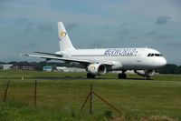 EC-IMU @ BOH - IBERWORLD AIRBUS A320-214 - by Patrick Clements