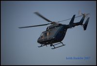 N401DC - Helicopter is leaving from helipad at Outer Banks Hospital, Nags head, NC - by Keith franklin