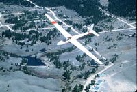 N2477W - In Flight over Black Forest Gliderport Colorado - by Jim Foreman