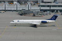 F-GNLH @ EDDM - Blue Line Fokker 100 - by Andi F