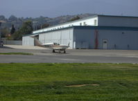 N8EL @ SZP - 1992 Hall STODDARD-HAMILTON GLASAIR, Lycoming IO-360-B1E 180 Hp, taxi to Rwy 22 - by Doug Robertson
