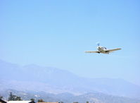 N8EL @ SZP - 1992 Hall STODDARD-HAMILTON GLASAIR, Lycoming IO-360-B1E 180 Hp, takeoff climb Rwy 22 - by Doug Robertson