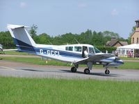 G-GCCL @ EGSF - Beech 76 Duchess at Conington - by Simon Palmer