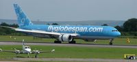 EI-DMJ @ EGCC - B767 GLOBESPAN
