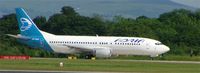 UR-GAV @ EGCC - b737 Slovakian operated