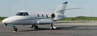N602DM @ DAN - 1980 Dassault-Falcon 10 in Danville Va. - by Richard T Davis