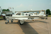 N7166V @ FDK - Glass Bonanza for sale at AOPA Open House - by Stephen Amiaga