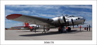 N5017N @ KAPA - Aluminum Overcast B 17 - by Bluedharma