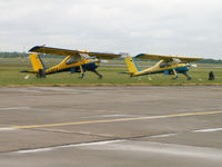 D-EWRX @ EDBB - PZL Okecie 104 Wilga-35/Berlin-ILA Show (with D-EWRL alongside) - by Ian Woodcock