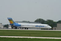 N948MA @ KRFD - MD-87 - by Mark Pasqualino
