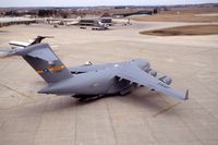 97-0044 @ CID - C-17A on cargo ramp below the control tower - by Glenn E. Chatfield