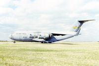 97-0047 @ CID - C-17A parked on taxiway D