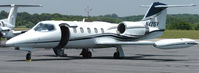 N421SV @ DAN - 1990 Gates Learjet 35A in Danville Va. - by Richard T Davis