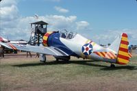 N30CE @ OSH - SNJ-4 27560 was converted to look like a P-64.  Ex-N30CE It is now in Thailand. - by Glenn E. Chatfield