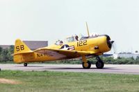 N3670F @ C73 - Taxiing into the ramp after flying - by Glenn E. Chatfield