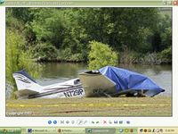N729P - Plane Crash Photo - by SHAUNA BITTLE / THE TENNESSEAN