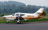N112JA @ EGBN - Rockwell 112 - by Terry Fletcher